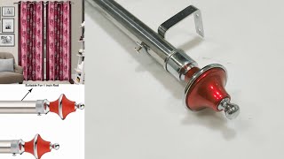 The Most Popular Curtain Bracket | Curtain Holder Set | Door and Window Rod Support Fittings