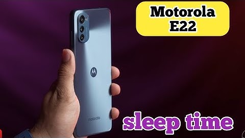 How To Change Lock Screen Time In Motorola E22, Auto Screen Off In Motorola E22, Sleep Time