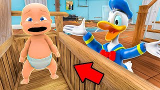 Baby and DONALD DUCK Play Hide and Seek! by Bubbles and Gummy 59,311 views 13 days ago 4 hours, 23 minutes