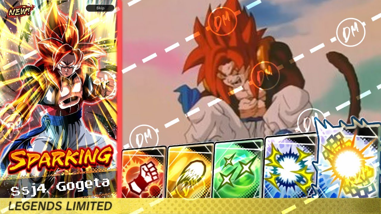 How it feels to use Super Saiyan 4 Gogeta after this update :  r/DragonballLegends