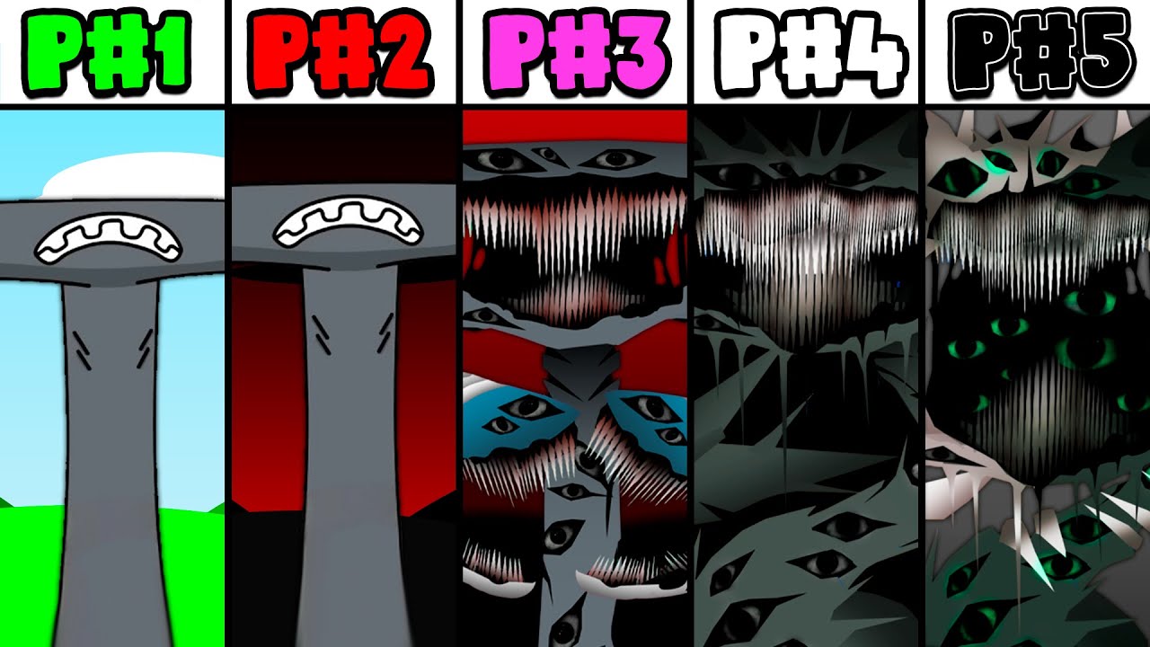 All Phases in New Incredibox Sprunki OC of T (from Alphabet Lore): From Phase 1 to Phase 5