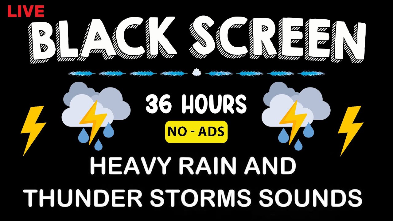 🔴 Defeat Insomnia in 3 Minutes - Calming Rain Ambience for Deep Sleep and Relaxation