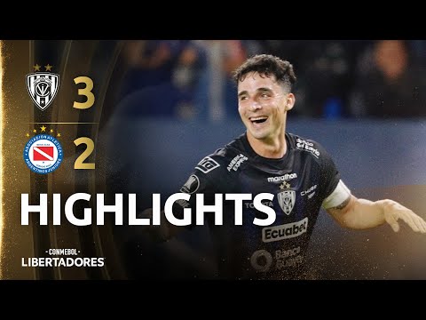 Independiente del Valle Argentinos Jrs Goals And Highlights