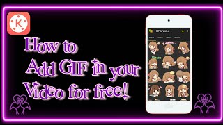♦HOW TO ADD GIF IN YOUR VIDEO|ALL SUPPORTED AND FREE|OFFLINE AND EASY! screenshot 4