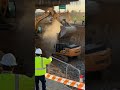 Excavation work process
