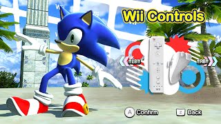 Sonic Generations, with Wii Controls
