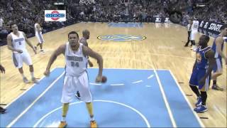 JaVale McGee 2 big dunks vs GSW