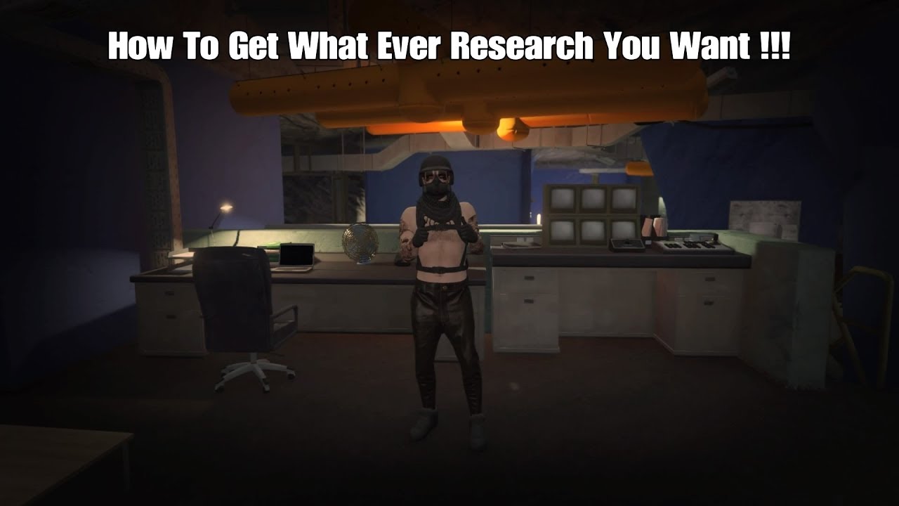 HOW TO GET WHATEVER RESEARCH YOU WANT WITH THE BUNKER DLC 1.43 ! |GTA V Online|