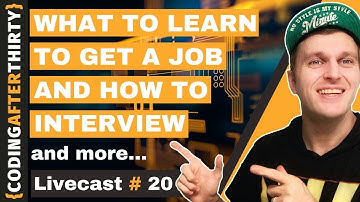 What to learn and how to get hired as a self taught web developer.