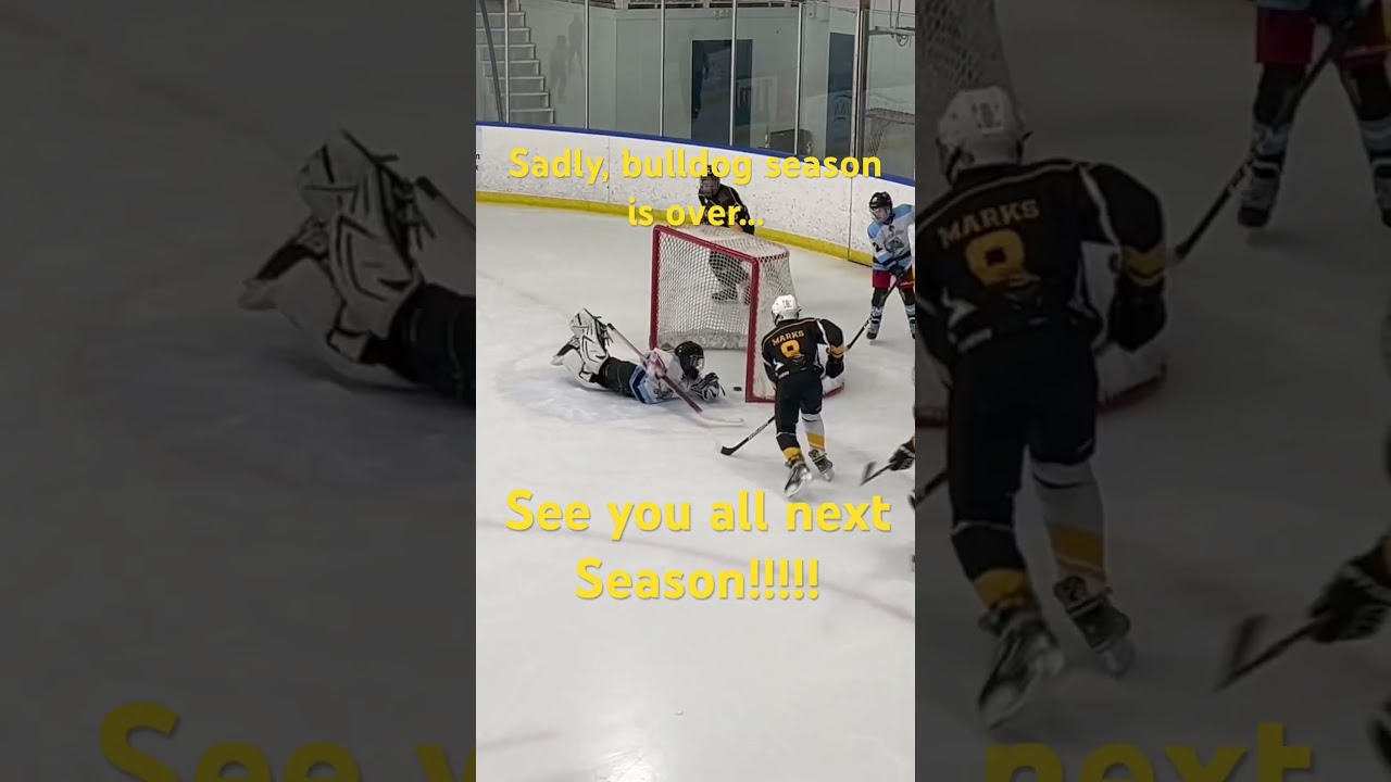See you all next year. (Goal from saginaw tournament) 