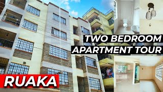TWO BEDROOM APARTMENT TOUR RUAKA JOYLAND HOUSE HUNTING NAIROBI EMPTY HOUSE TOUR KENYA 2