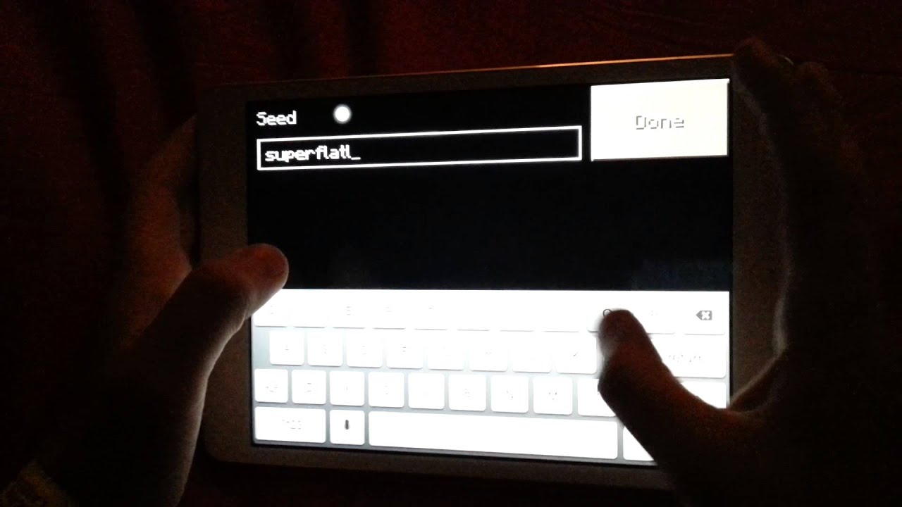 SUPER FLAT SEED MINECRAFT - YouTube