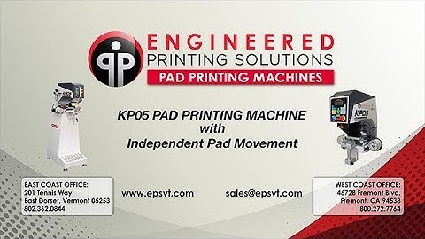 KP05 Pad Printing Machine with Independent Pad Movement