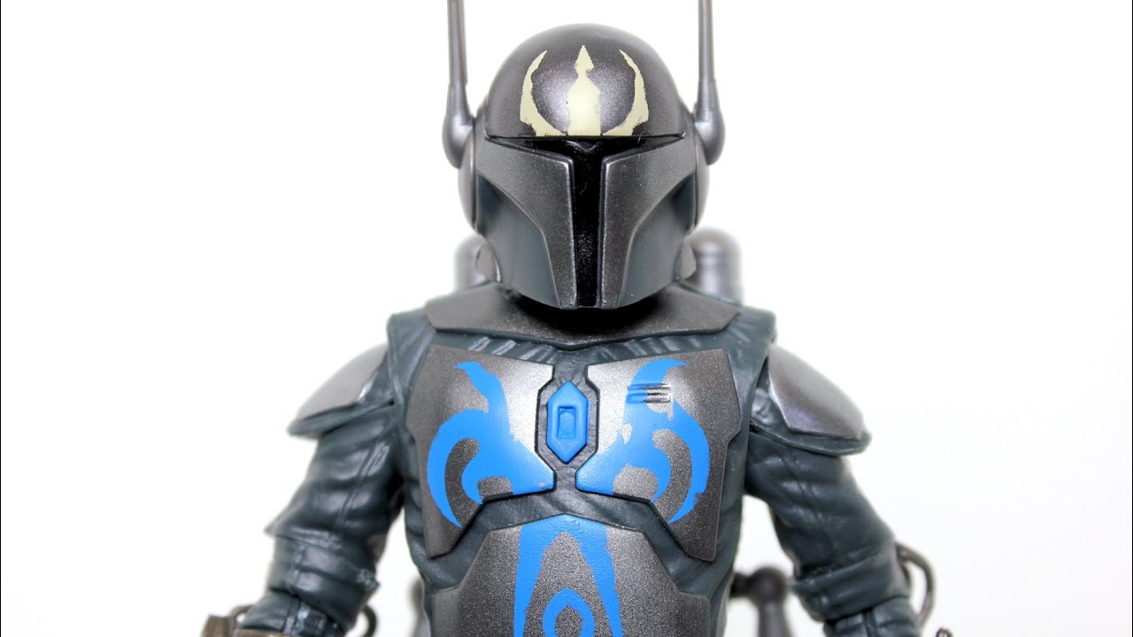 Star Wars PRE VIZSLA Black Series figure review - YouTube
