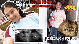 ❗️FUI A DENTISTA POR DOLOR DE MUELA🦷 …SALI CON MALAS NOTICIAS 😭 + TENEMOS 4 POLLOS 🐥 | JULIE&FAMILIA