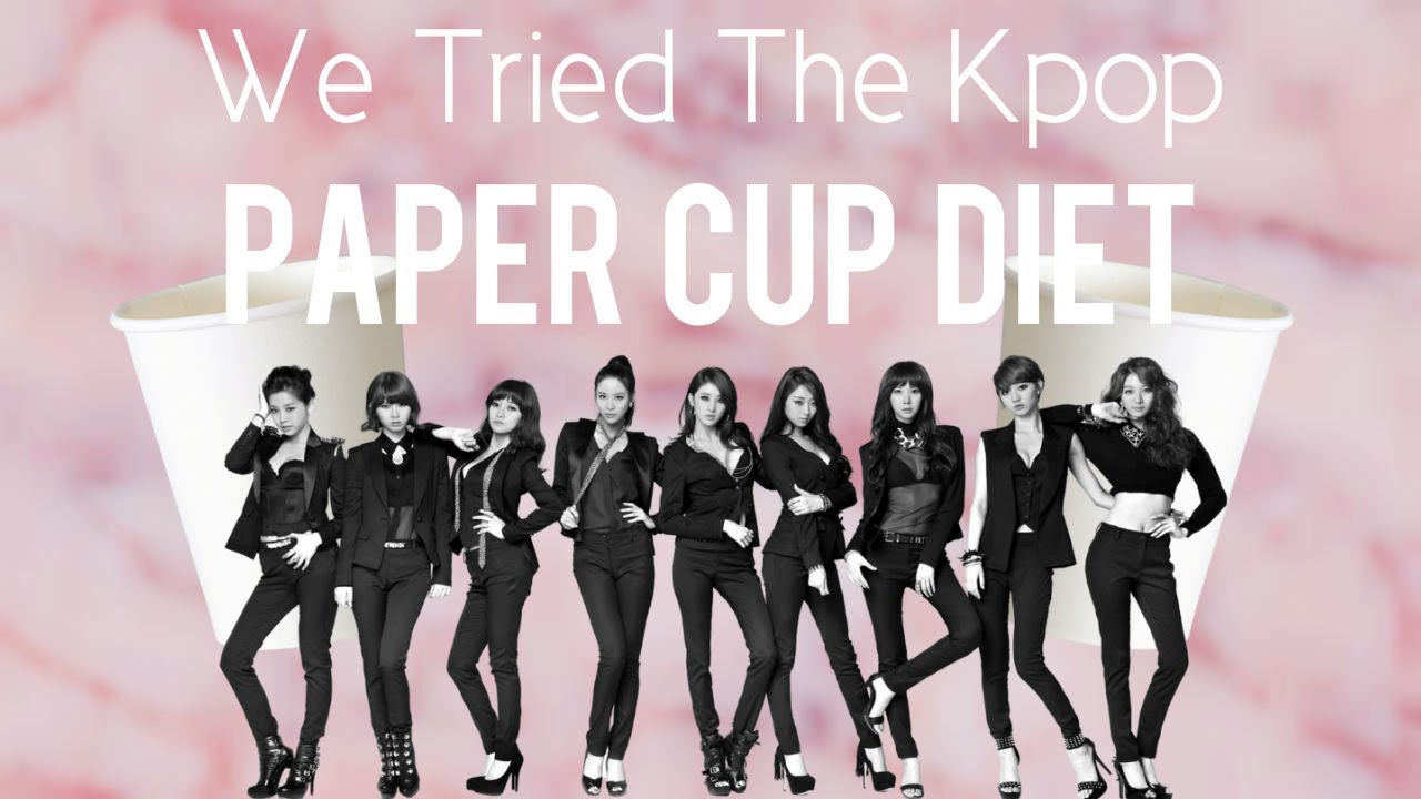 We Tried the Kpop Paper Cup Diet | Double A