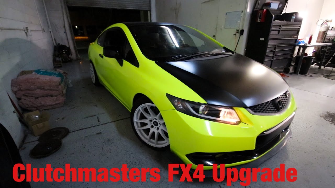 ClutchMasters Clutch Upgrade For The Supercharged Civic