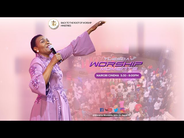 Tuesday Worship Moments with Dr. Sarah K u0026 Shachah Team {7TH May 2024} class=