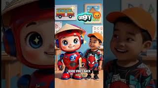 Learn Emotions for Kids (Taglish) 😊😢😡 | Fun Song with Jover the Robot 🤖 #KidsSong #EmotionsForKids