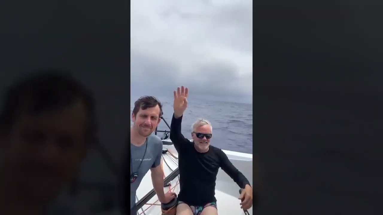 ⁣ONBOARD Niji 40 18.04 / Bon anniversaire au skipper d'Amarris !