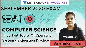 Important Topics Of Operating System via Question Practice | Target NTA-UGC NET 2020/2021