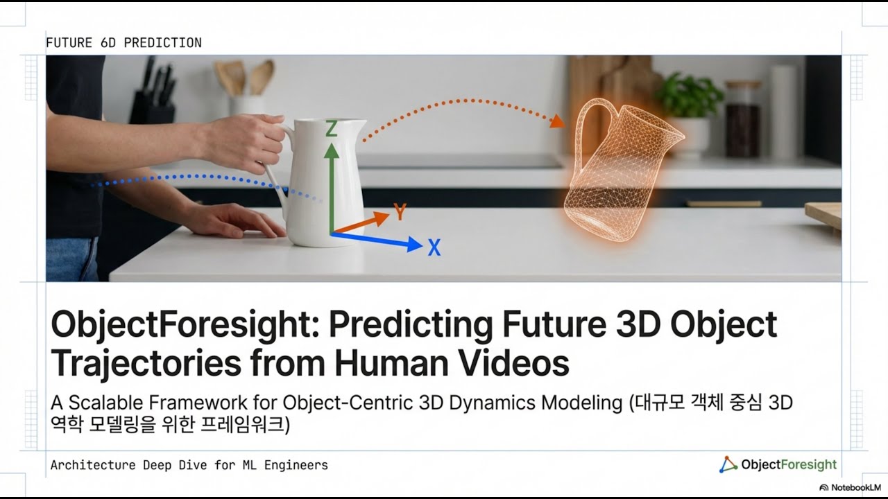 [논문 리뷰] ObjectForesight: 인간의 비디오에서 객체의 3D 미래 궤적을 예측하는 혁신적 프레임워크