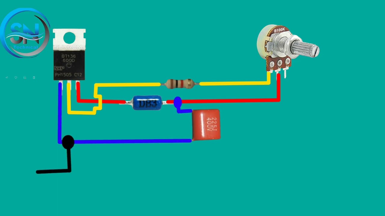 Dc regulator|| adjustable power supply circuit diagram 