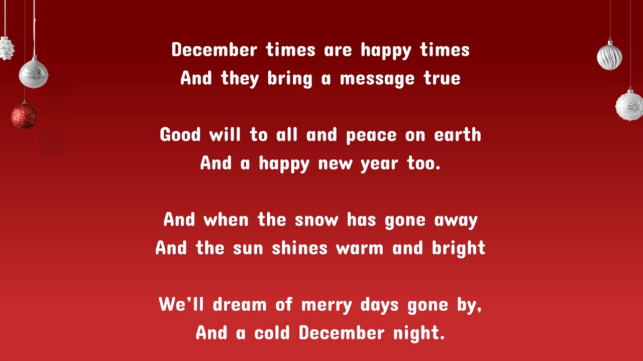 December Nights, December Lights - YouTube