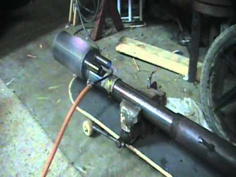 Pulse jet engine test - YouTube