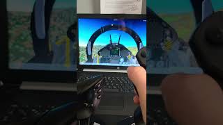 GeoFS F-18 Maneuver Demo • Thrustmaster T.Flight HOTAS One Showcase • Like &amp; Subscribe 👍