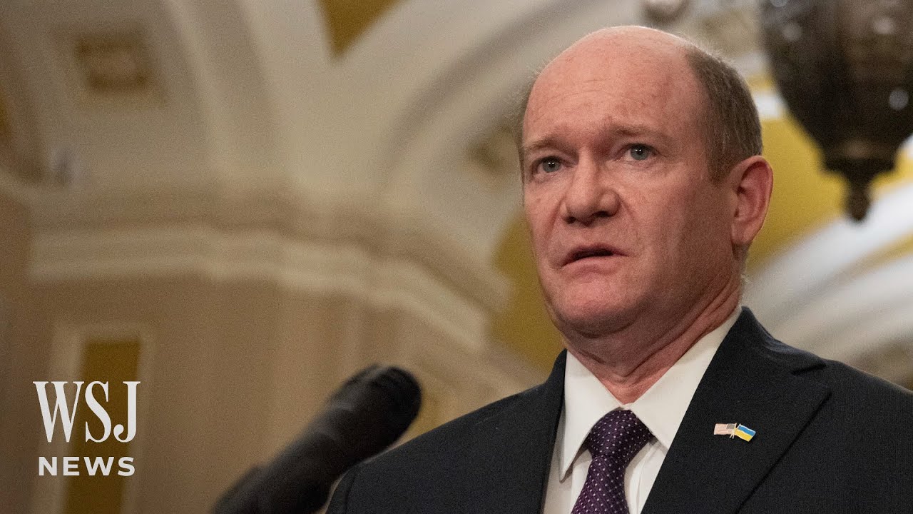 Sen. Chris Coons Tears Up While Reflecting on Biden’s Legacy | WSJ News ...