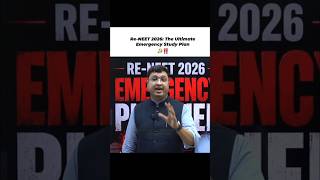 Re-NEET 2026: The Ultimate Emergency Study Plan ‼️✨ #shorts #motionkota #motion #nvsir #viralshorts