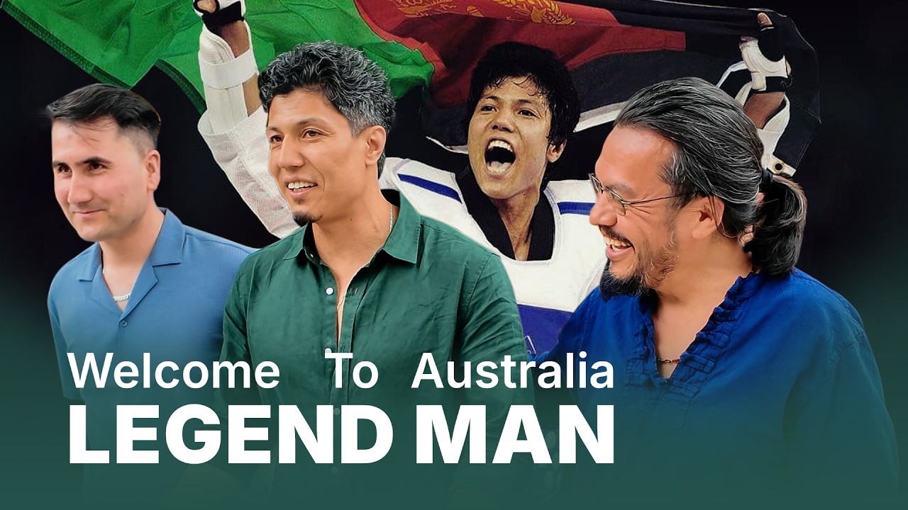 Встреча с афганским олимпийским чемпионом Рохуллой Никпаи.