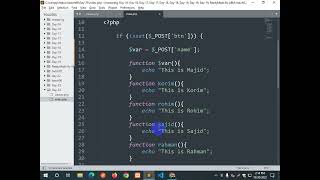 Day 23 PHP Class, Construct and Dynamic Function Calling