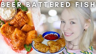 Beer Battered Fish | Cook & Eat With Me