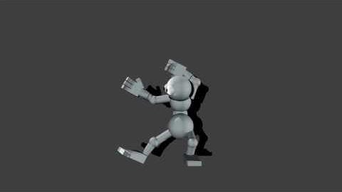 3D Robot Dance