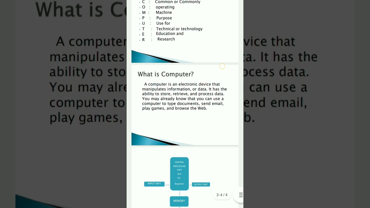ppt on computer fundamentals #basiccomputer #ppt #powerpoint #computer