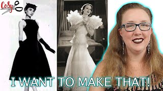 Finding vintage patterns for 1920's1950's couture fashion and movie stars || CoSy 2021