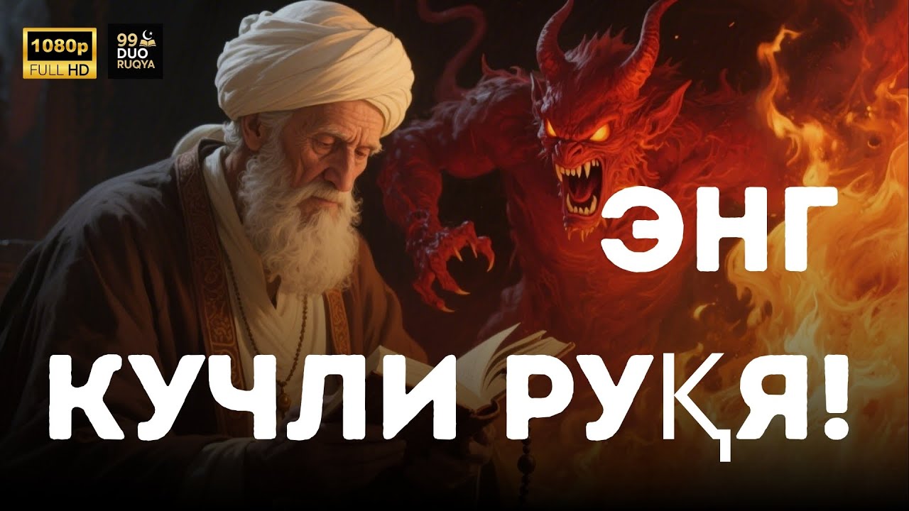 Кучли Руқя: Жоду,Ҳасад ва Шайтонлардан Қутулиш Йўли! 🤲 Jodu,Hasad va Shaytonlardan Qutilish Yo‘li❗