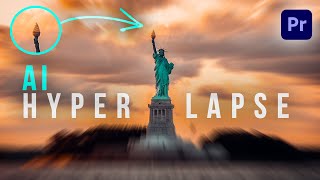 Try This Next-Level HYPER LAPSE & A.I. Animation (Premiere)