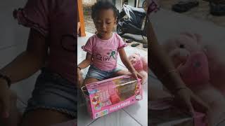 Unboxing Mainan Kasir-Kasiran Hellokitty