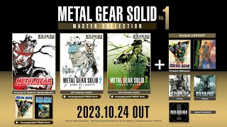 Metal Gear Solid: Master Collection Vol .1 -  Official Release Date Trailer