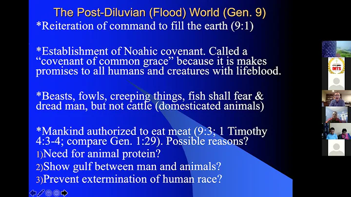 "Biblical Foundation  Genesis 1-11"  Taught By Dr....