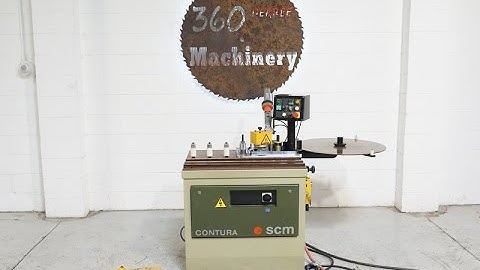 SCMI CONTURA CONTOUR EDGEBANDER