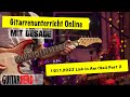 Guitarnerd: Online Gitarrenunterricht 10.11.2022 Lick in Am (Vai Like) Part 2