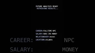 My future job.