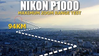 Nikon P1000 - Maximum Zoom Range Test, Mt Fuji (94 KM / 58 Miles)