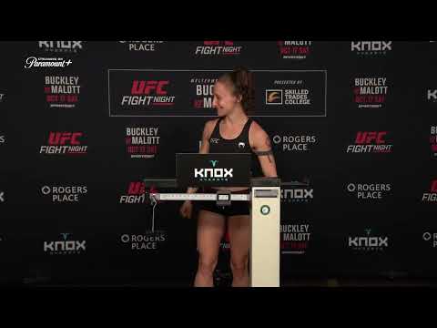 Stills: Buckley vs Malott Weigh-Ins | UFC Edmonton