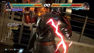 Tekken 7 - Jin Kazama Max Hell Sweep Combo !!!
