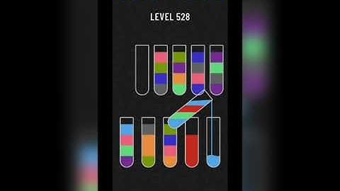 Water sort puzzle level 528